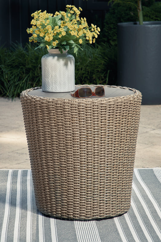 Lakeland Furniture Outlet - Ashley Furniture - Danson Outdoor - Round End Table - P505-706