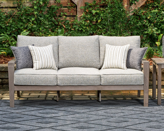 Lakeland Furniture Outlet - Ashley Furniture - Hillside Barn Outdoor - Sofa with Cushion - P564-838