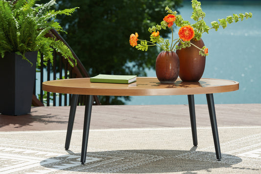 Lakeland Furniture Outlet - Ashley Furniture - Horizon Hall Outdoor - Cocktail Table - P572-701