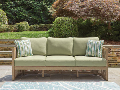 Lakeland Furniture Outlet - Ashley Furniture - Serena Shores Outdoor - Sofa with Cushion - PCP604-838