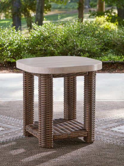 Lakeland Furniture Outlet - Ashley Furniture - Dolan Creek Outdoor - Square End Table - PCP610-702