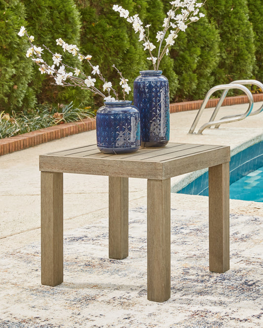 Lakeland Furniture Outlet - Ashley Furniture - Silo Point Outdoor - Square End Table - P804-702