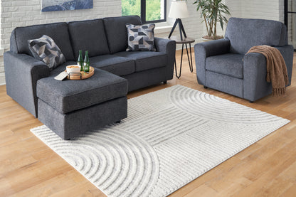 Lakeland Furniture Outlet - Ashley Furniture - Lambworth Rug - 7'10" x 10' Rug / Gray/Cream - R405341