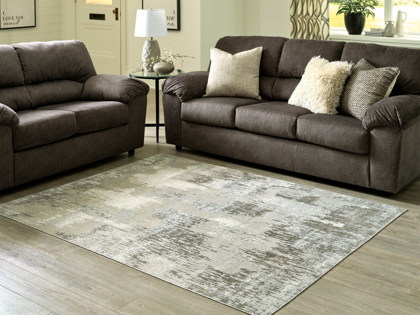 Lakeland Furniture Outlet - Ashley Furniture - Arriston Rug - 7'10" x 10' Washable Rug / Multi - R405561