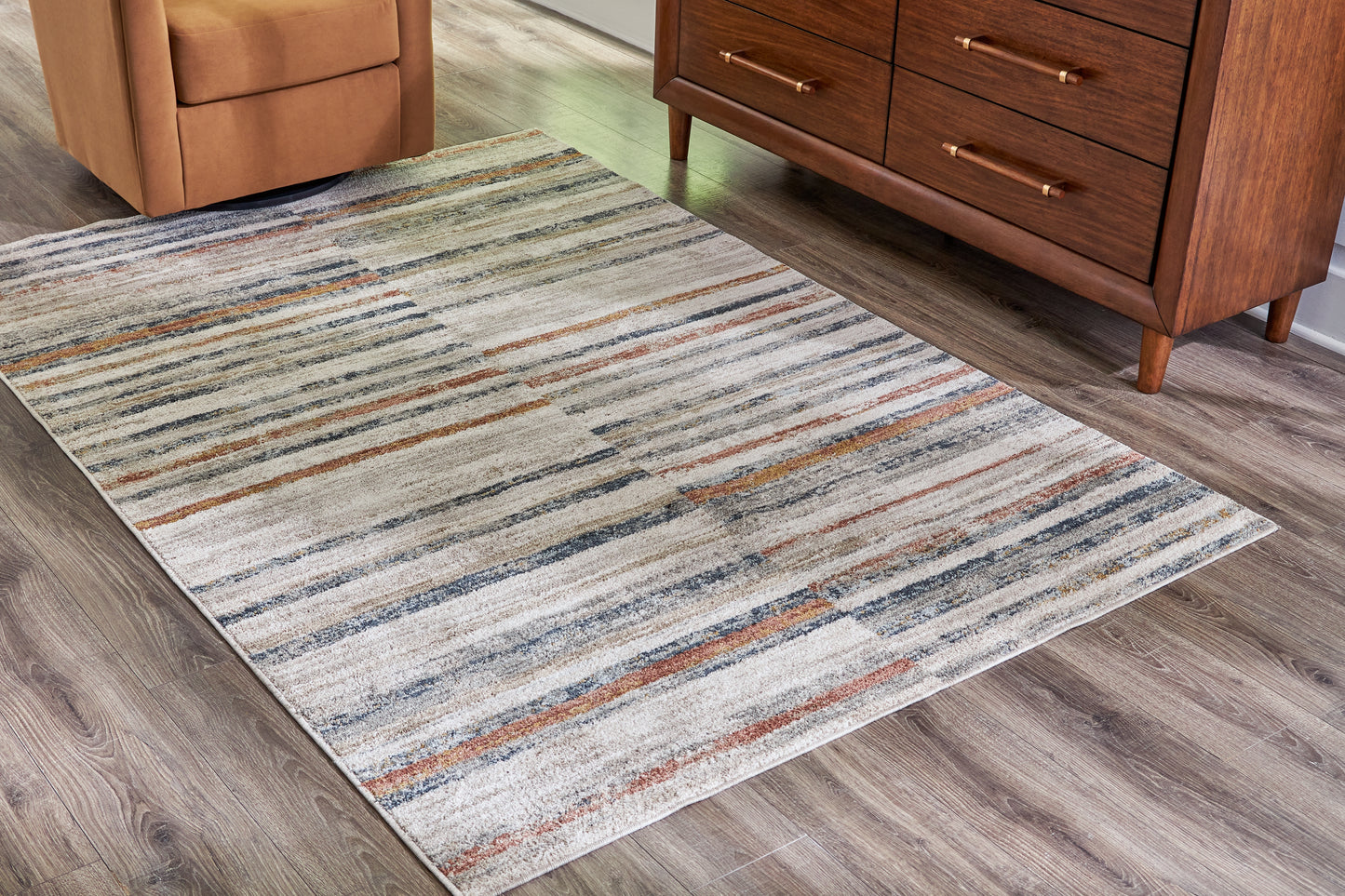Lakeland Furniture Outlet - Ashley Furniture - Kemart Rug - 5' x 7' Rug / Multi - R406682