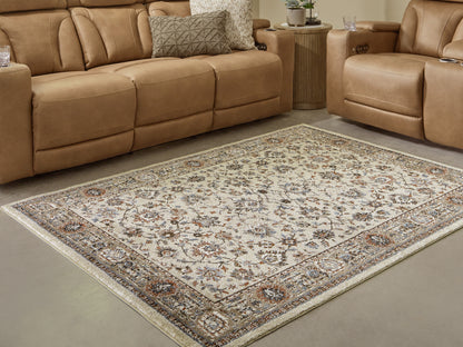 Lakeland Furniture Outlet - Ashley Furniture - Beritham Rug - Medium Rug / Blue/Brown/Beige - R407262