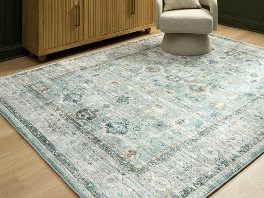 Lakeland Furniture Outlet - Ashley Furniture - Ladstoney Rug - 7'6" X 9'6" Memory Foam Area Rug - R407501
