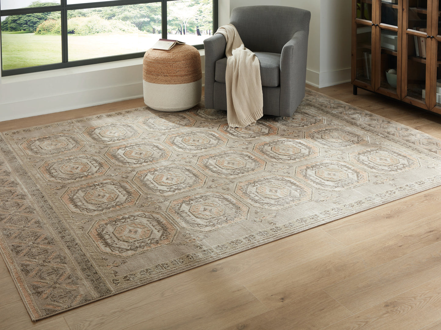 Lakeland Furniture Outlet - Ashley Furniture - Bachby Rug - 7'10" x 10' Area Rug - R407681
