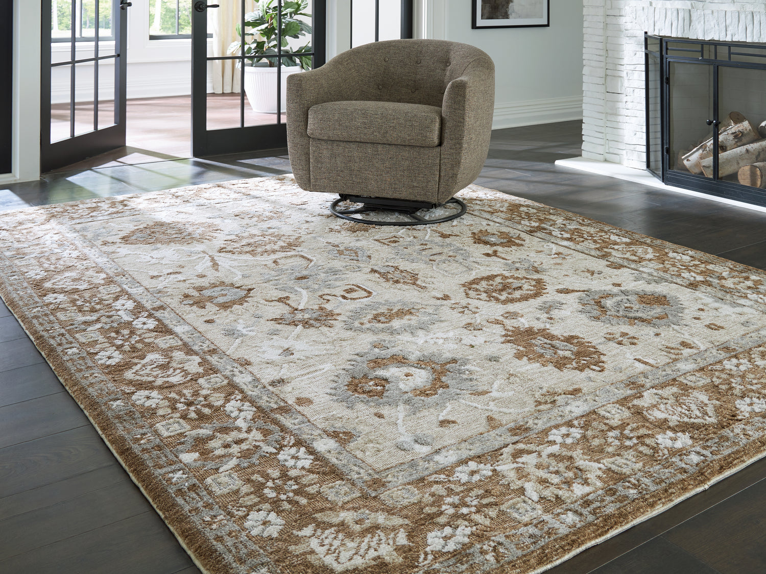 Lakeland Furniture Outlet - Ashley Furniture - Ainswick Rug - Memory Foam Large Rug - R407881
