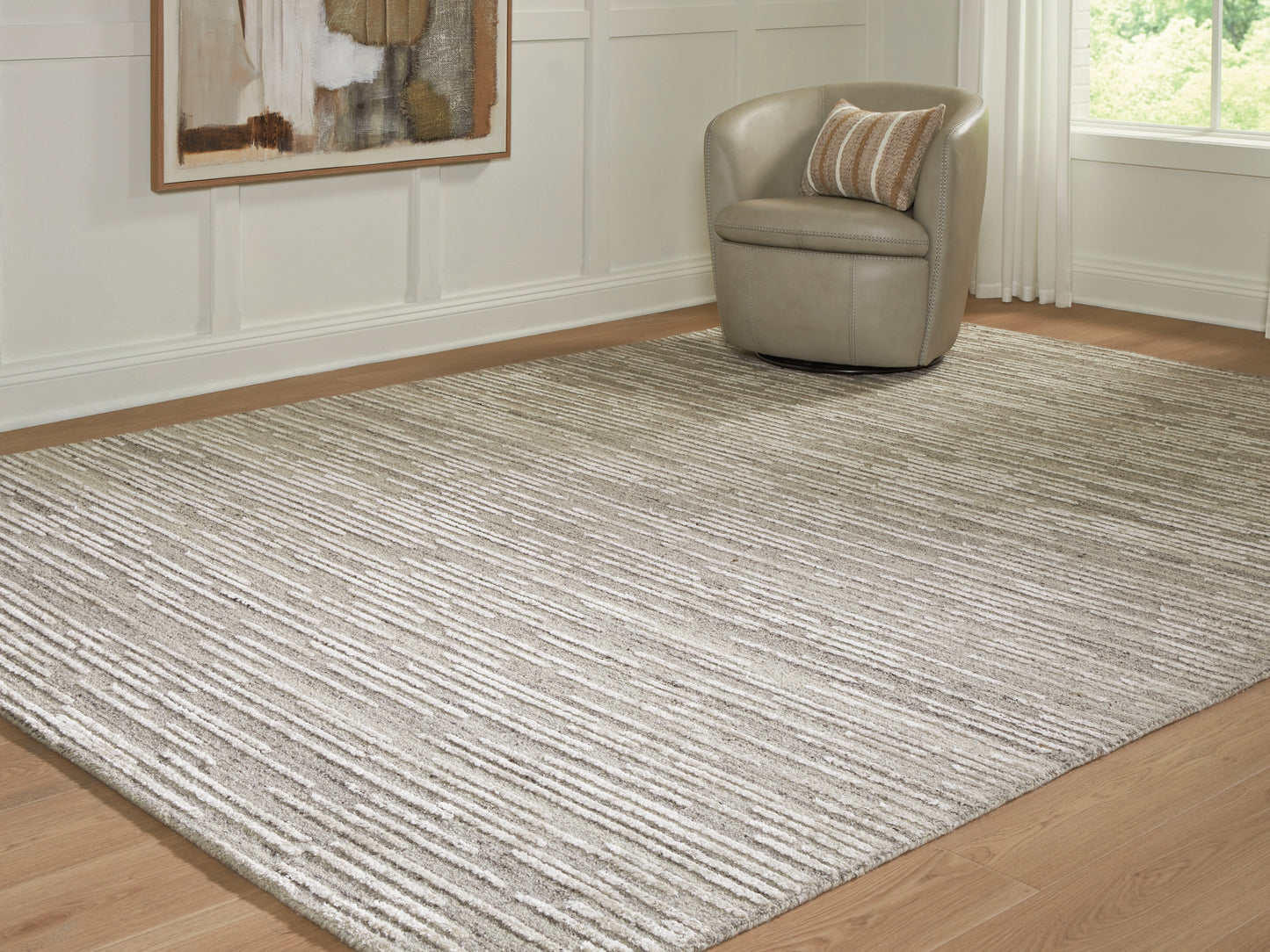 Lakeland Furniture Outlet - Ashley Furniture - Eljory Rug - Extra Large Rug / Gray - R408200