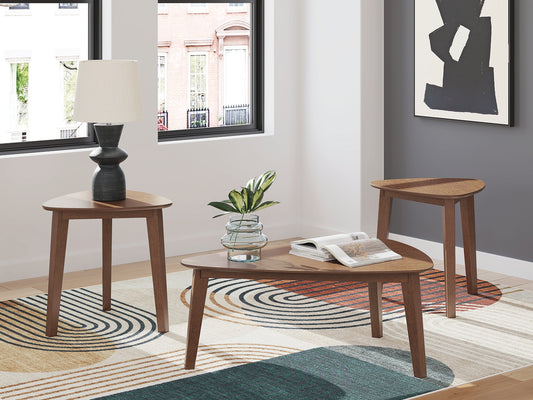 Lakeland Furniture Outlet - Ashley Furniture - Lyncott Table (Set of 3) - Occasional Table Set (3/CN) - T135-13