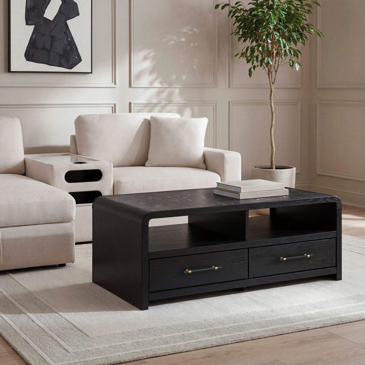 Lakeland Furniture Outlet - Ashley Furniture - Clanden Coffee Table - Rectangular Cocktail Table - T1540-1