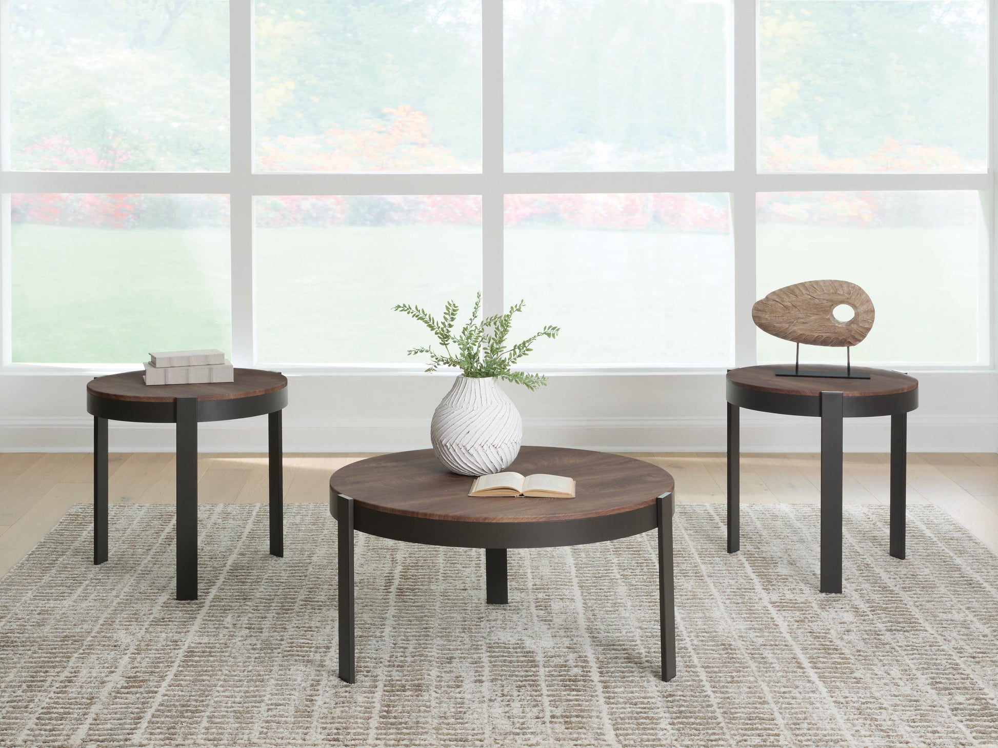 Lakeland Furniture Outlet - Ashley Furniture - Horizon Hills Table (Set of 3) - Occasional Table Set (3/CN) - T186-13