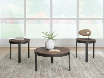 Lakeland Furniture Outlet - Ashley Furniture - Horizon Hills Table (Set of 3) - Occasional Table Set (3/CN) - T186-13
