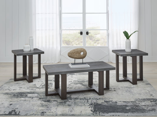 Lakeland Furniture Outlet - Ashley Furniture - Dynnford Table (Set of 3) - Occasional Table Set (3/CN) - T216-13