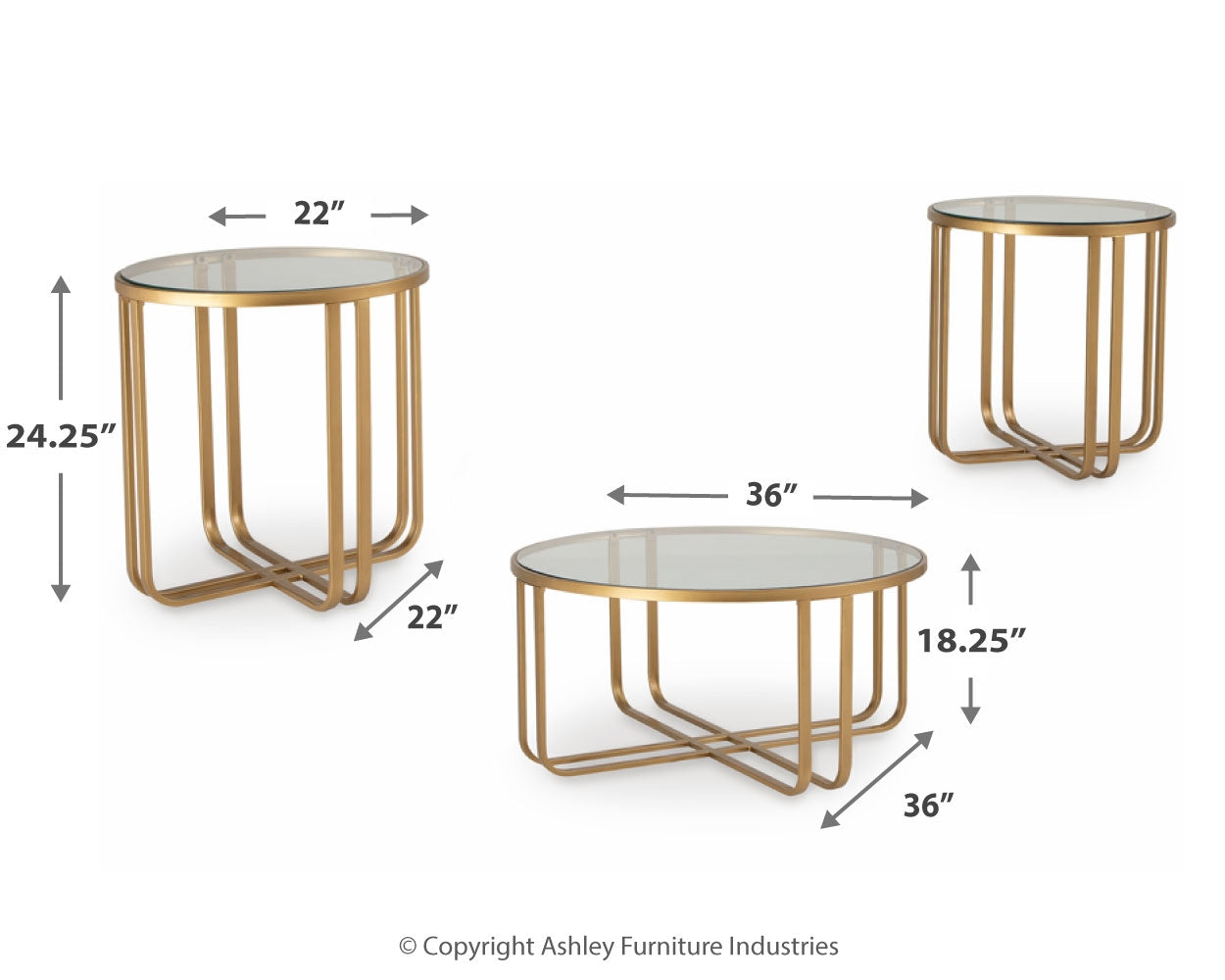 Milloton Table (Set of 3)