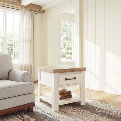 Lakeland Furniture Outlet - Ashley Furniture - Savonport End Table - Rectangular End Table - T4615-3