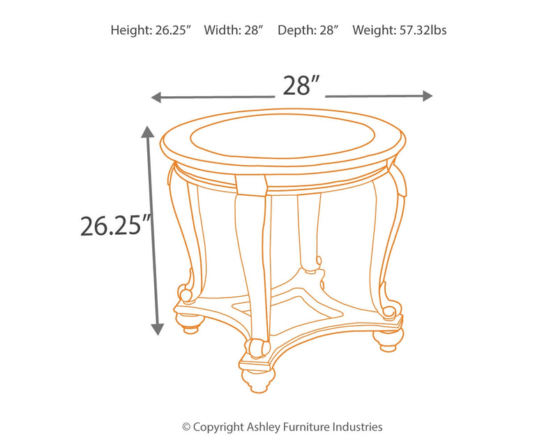 Norcastle End Table