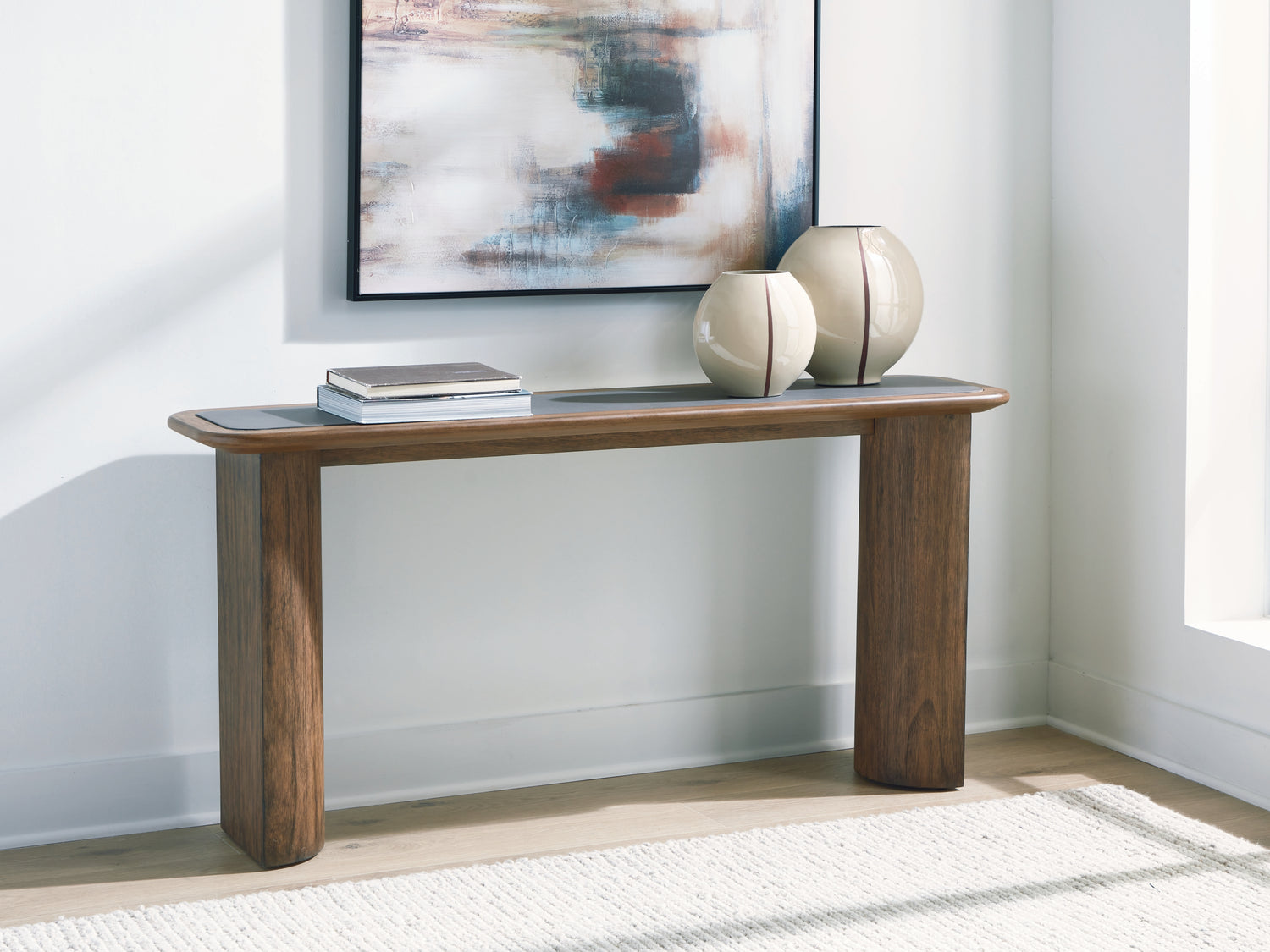Lakeland Furniture Outlet - Ashley Furniture - Dontayne Sofa Table - Sofa Table - T563-4