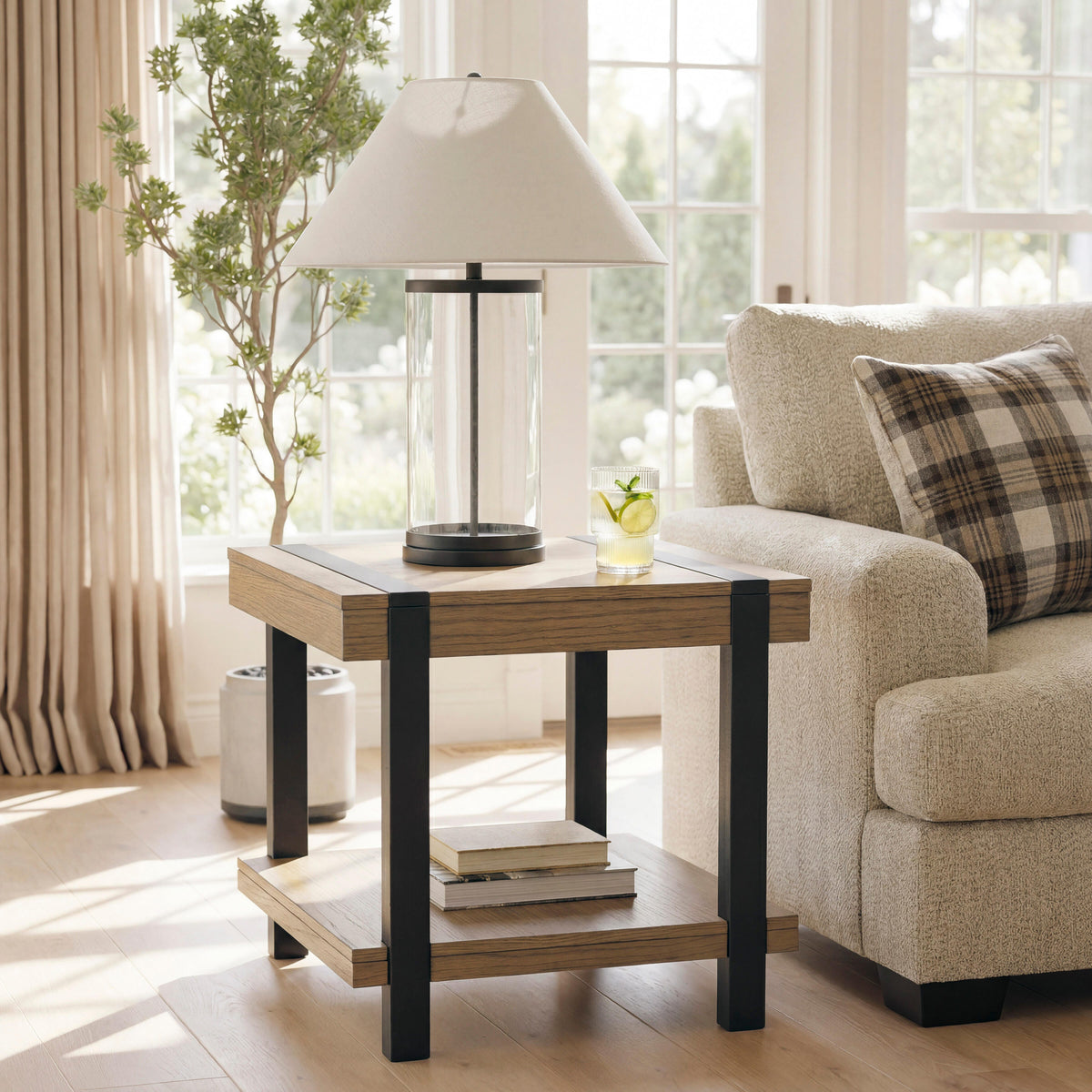 Lakeland Furniture Outlet - Ashley Furniture - Jorannti End Table - Square End Table - T631-2