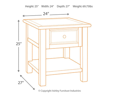 Bolanburg End Table Packages