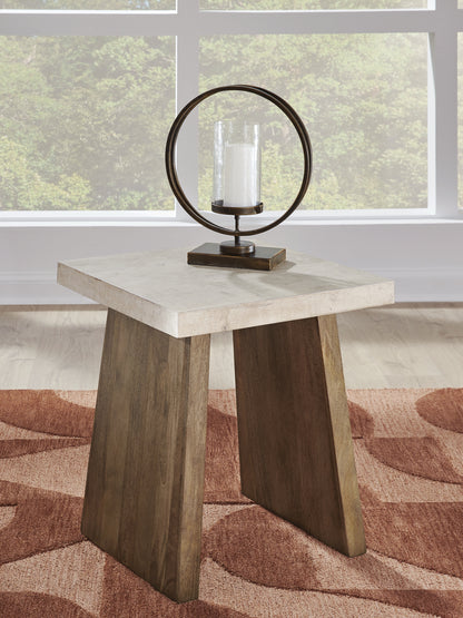 Lakeland Furniture Outlet - Ashley Furniture - Brendalhouse End Table - Square End Table - T642-2