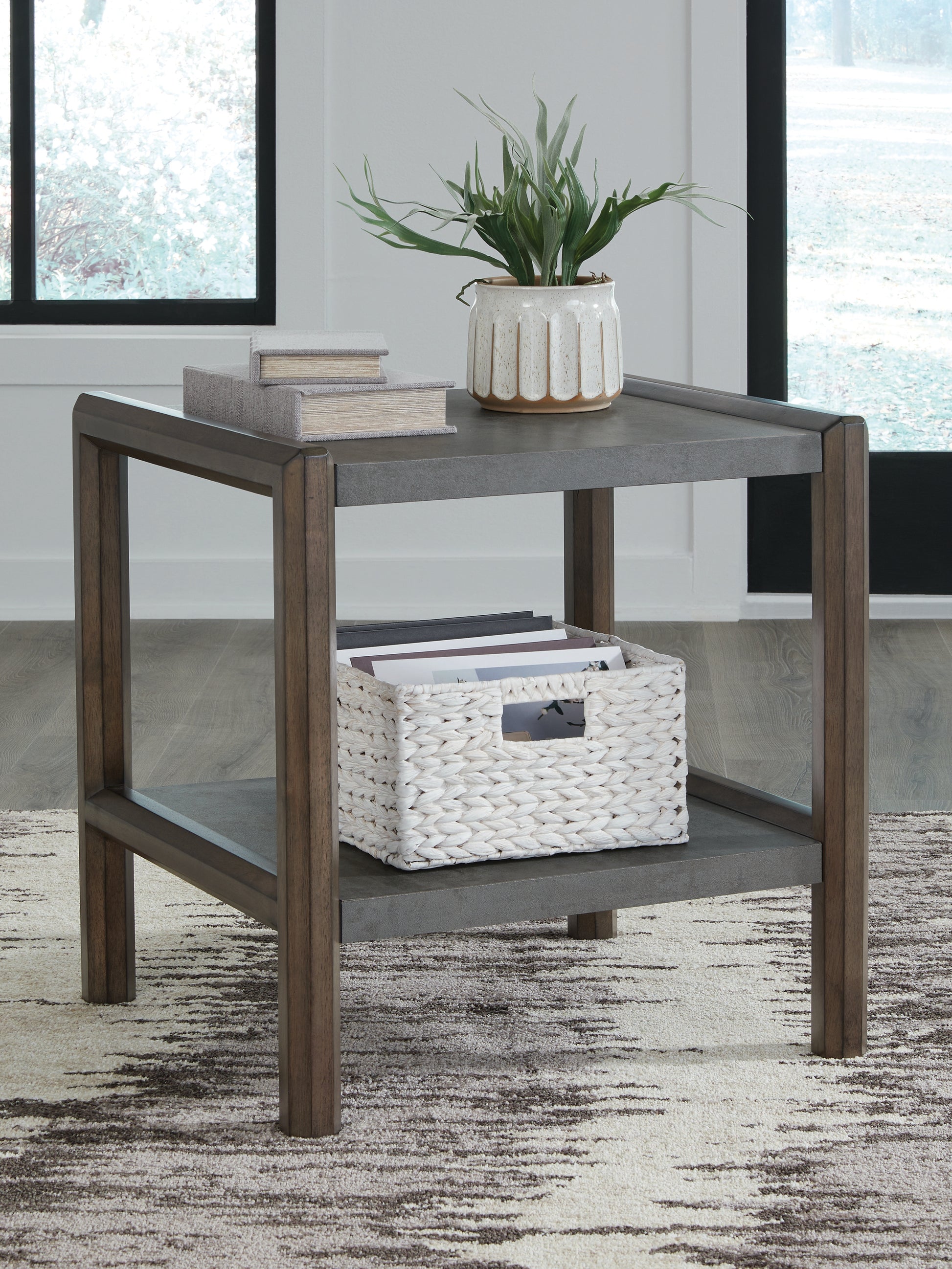Lakeland Furniture Outlet - Ashley Furniture - Kallenny End Table - Rectangular End Table - T669-3