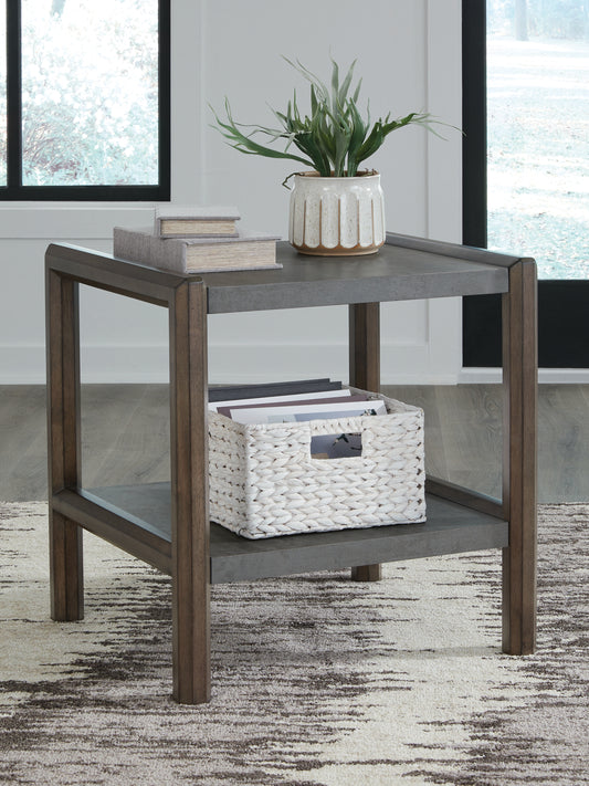 Lakeland Furniture Outlet - Ashley Furniture - Kallenny End Table - Rectangular End Table - T669-3