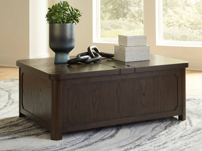 Lakeland Furniture Outlet - Ashley Furniture - Breckington Coffee Table With Storage - Cocktail Table with Storage - T678-20