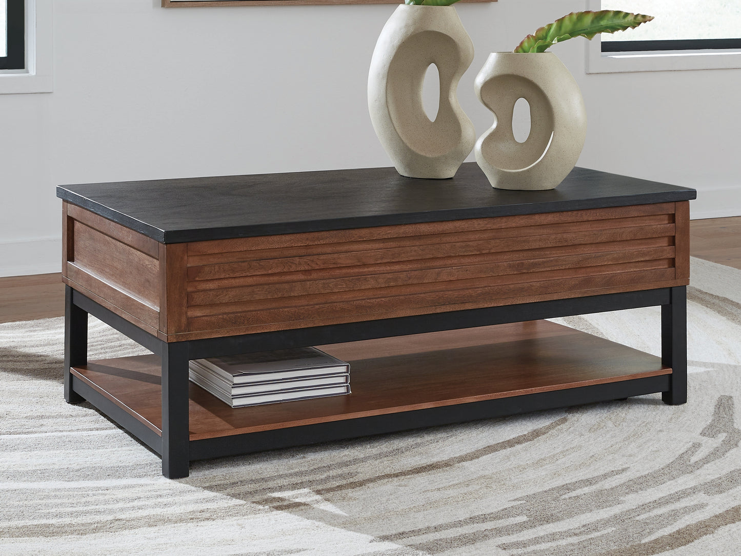 Lakeland Furniture Outlet - Ashley Furniture - Kallari Lift-Top Coffee Table - Lift Top Cocktail Table - T737-9
