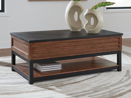 Lakeland Furniture Outlet - Ashley Furniture - Kallari Lift-Top Coffee Table - Lift Top Cocktail Table - T737-9