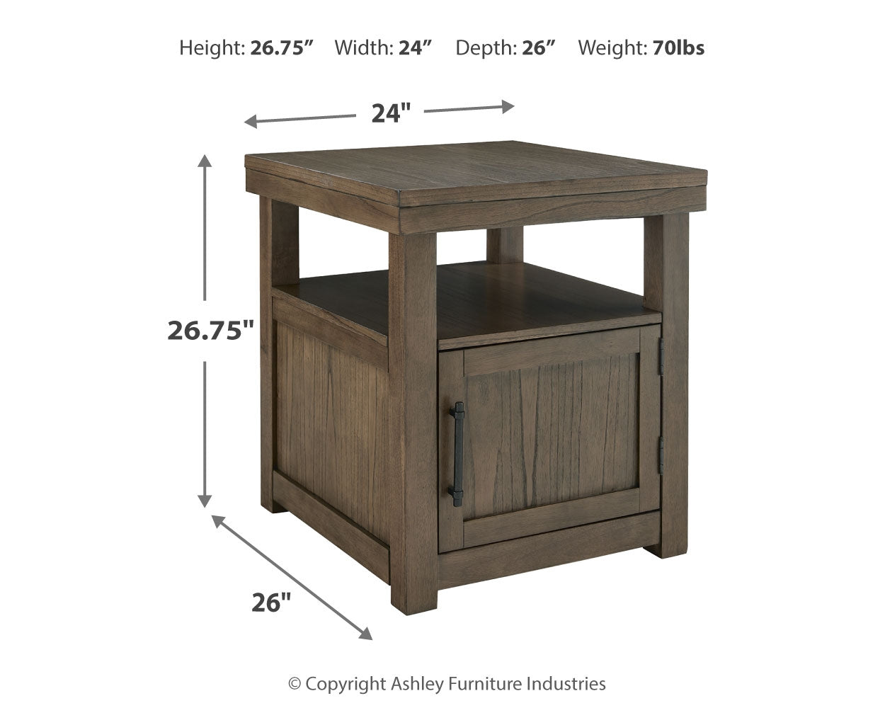 Boardernest End Table