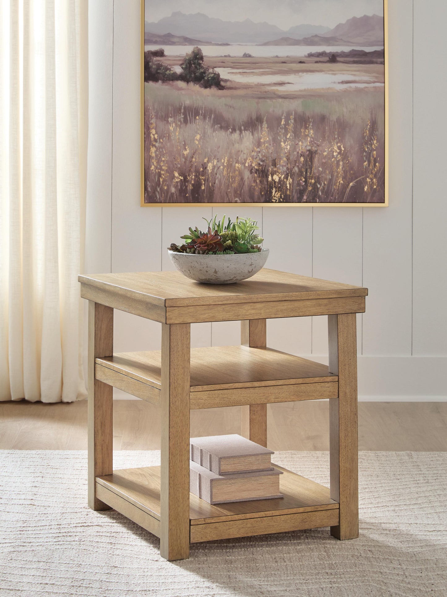 Lakeland Furniture Outlet - Ashley Furniture - Wittenmyer End Table - Rectangular End Table - T794-3