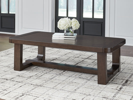 Lakeland Furniture Outlet - Ashley Furniture - Breckington Coffee Table - Rectangular Cocktail Table - T856-1