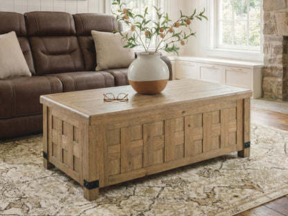 Lakeland Furniture Outlet - Ashley Furniture - Ridgester Lift-Top Coffee Table - Lift Top Cocktail Table - T858-9