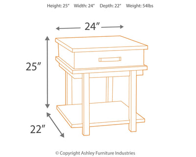 Stanah End Table