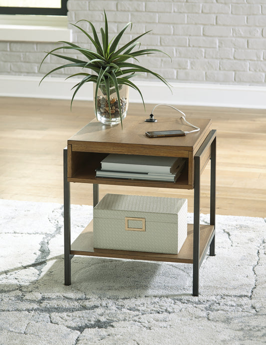 Lakeland Furniture Outlet - Ashley Furniture - Fridley End Table - Rectangular End Table - T964-3