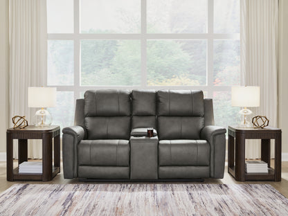 Lakeland Furniture Outlet - Ashley Furniture - Bleckley Living Room - PWR REC Loveseat/CON/ADJ HDRST - PCU1200018