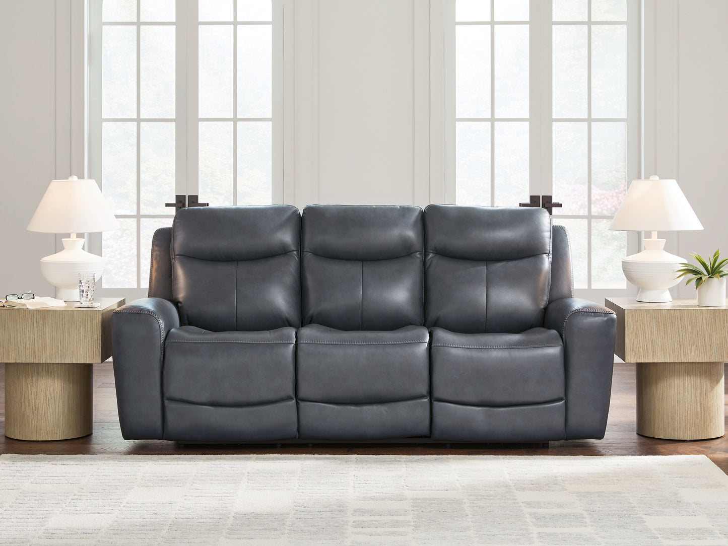 Lakeland Furniture Outlet - Ashley Furniture - Next Move Living Room - PWR REC Sofa with ADJ Headrest / Admiral - PCU1210015