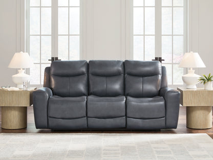 Lakeland Furniture Outlet - Ashley Furniture - Next Move Living Room - PWR REC Sofa with ADJ Headrest / Admiral - PCU1210015