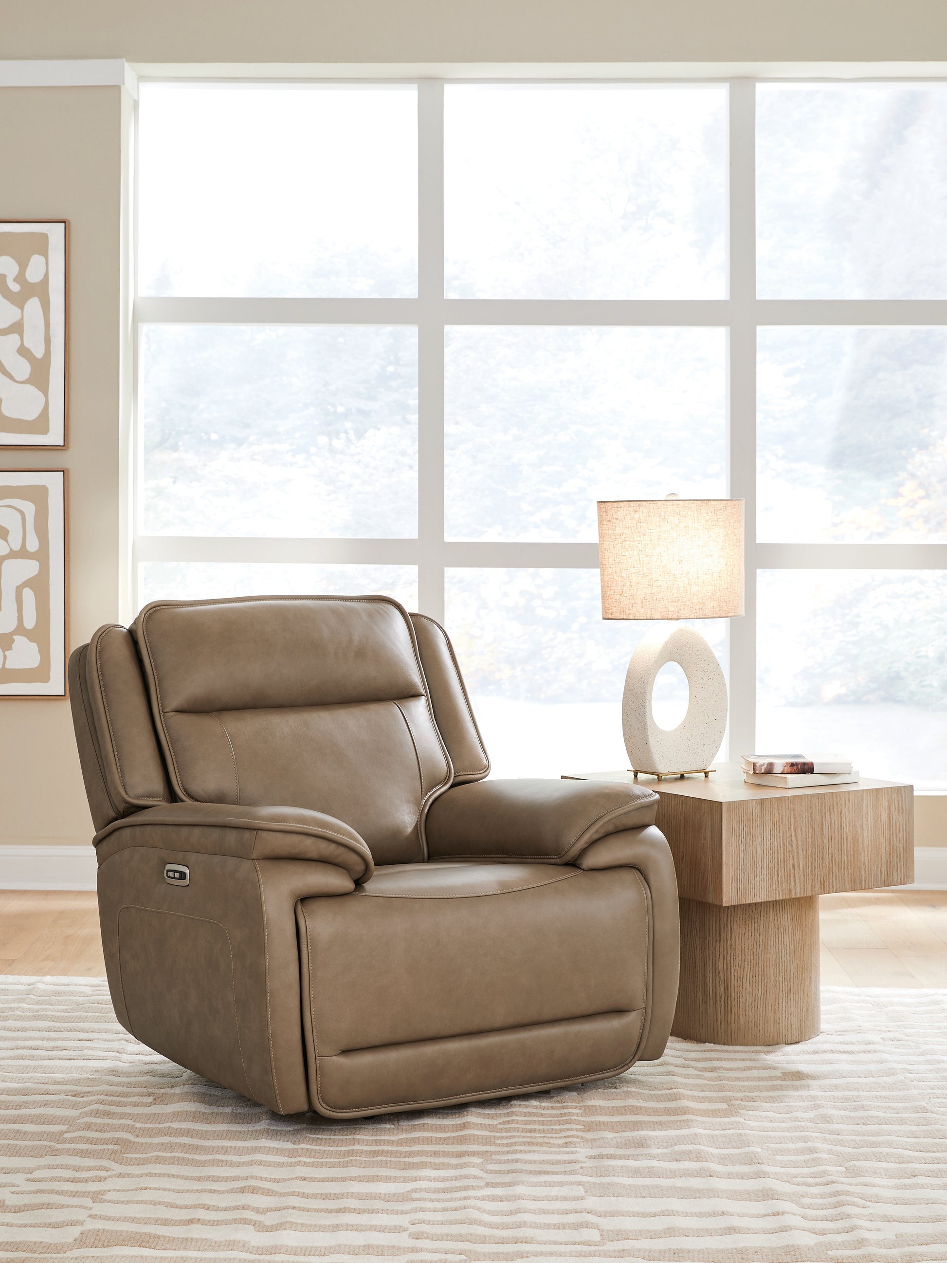 Lakeland Furniture Outlet - Ashley Furniture - Glencroft Living Room - PWR Recliner/ADJ Headrest - PCU1240013