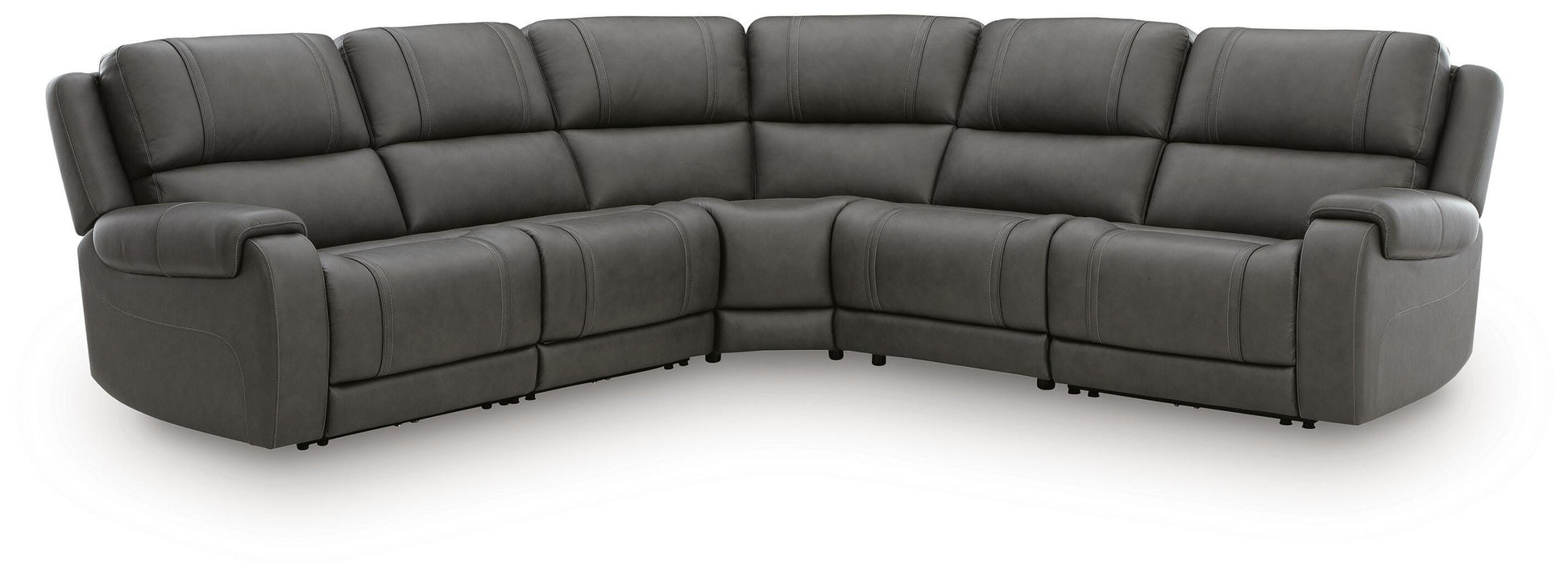 Lakeland Furniture Outlet - Ashley Furniture - 5Z - Pittson Sectional - 5-Piece Power Reclining Sectional - PCU12600S9
