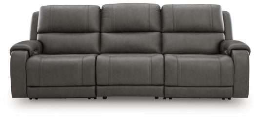 Lakeland Furniture Outlet - Ashley Furniture - 5Z - Pittson Sectional - 3-Piece Power Sectional Reclining Sofa / Anchor - PCU12600S3