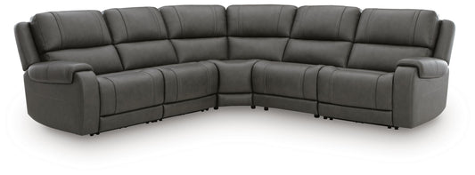 Lakeland Furniture Outlet - Ashley Furniture - 5Z - Pittson Sectional - 5-Piece Power Reclining Sectional - PCU12600S6
