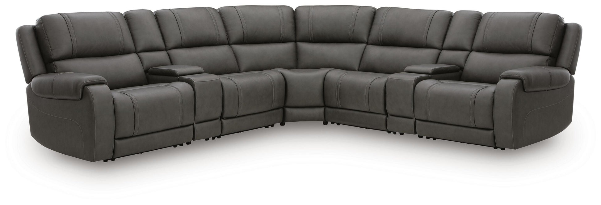 Lakeland Furniture Outlet - Ashley Furniture - 5Z - Pittson Sectional - 7-Piece Power Reclining Sectional - PCU12600S7