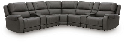 Lakeland Furniture Outlet - Ashley Furniture - 5Z - Pittson Sectional - 7-Piece Power Reclining Sectional - PCU12600S7