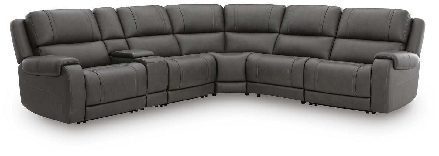 Lakeland Furniture Outlet - Ashley Furniture - 5Z - Pittson Sectional - 6-Piece Power Reclining Sectional - PCU12600S8