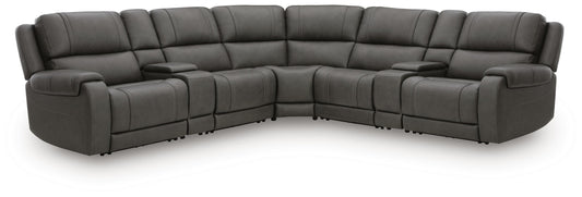 Lakeland Furniture Outlet - Ashley Furniture - 5Z - Pittson Sectional - 7-Piece Power Reclining Sectional - PCU12600S11