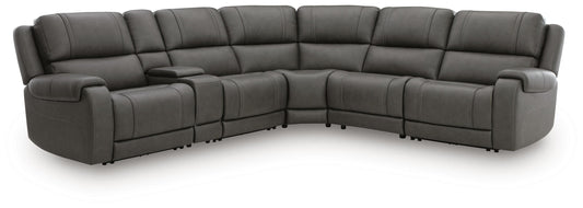 Lakeland Furniture Outlet - Ashley Furniture - 5Z - Pittson Sectional - 6-Piece Power Reclining Sectional - PCU12600S12