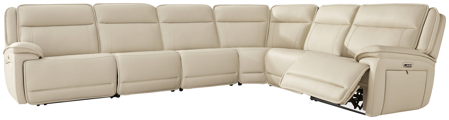 Lakeland Furniture Outlet - Ashley Furniture - Double Deal Sectional - 6-Piece Reclining Sectional / Almond - U13001S7